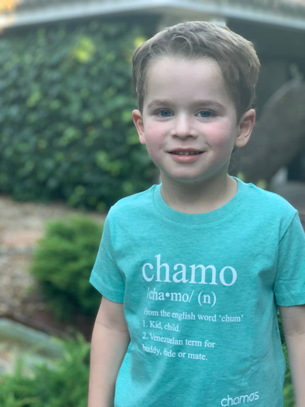Camiseta niño CHAMO CHAMA - Fundación Chamos