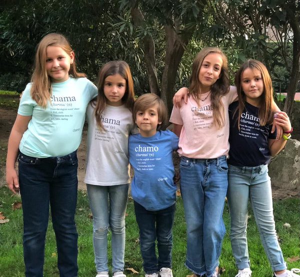 Camiseta niño CHAMO CHAMA - Fundación Chamos