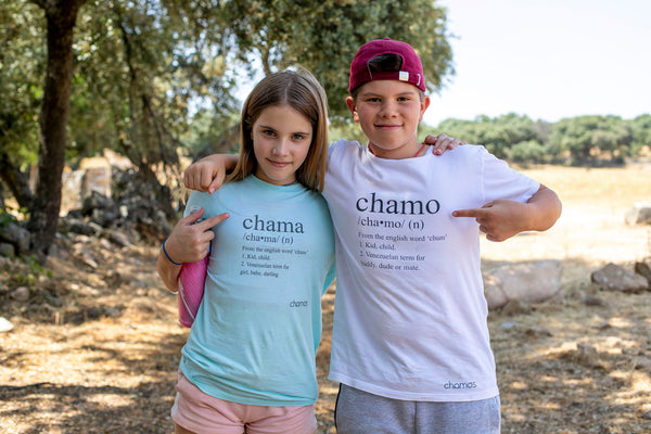 Camiseta niño CHAMO CHAMA - Fundación Chamos
