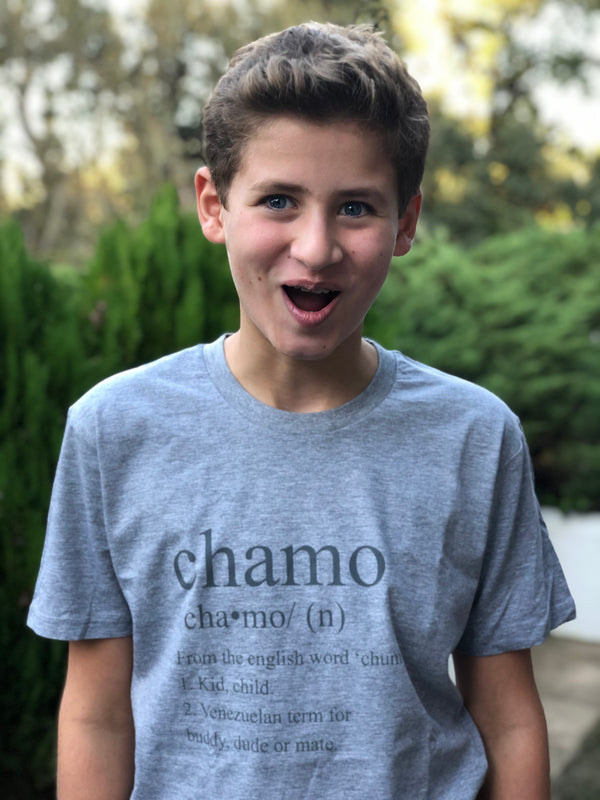 Camiseta niño CHAMO - Fundación Chamos